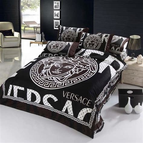 versace king bed set|versace duvet cover set.